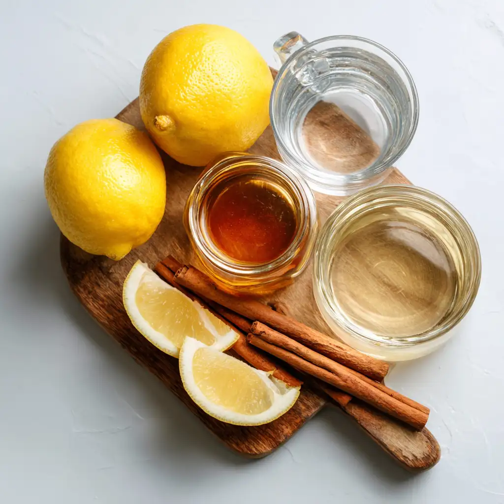 Ingredients for apple cider vinegar for weight loss recipe