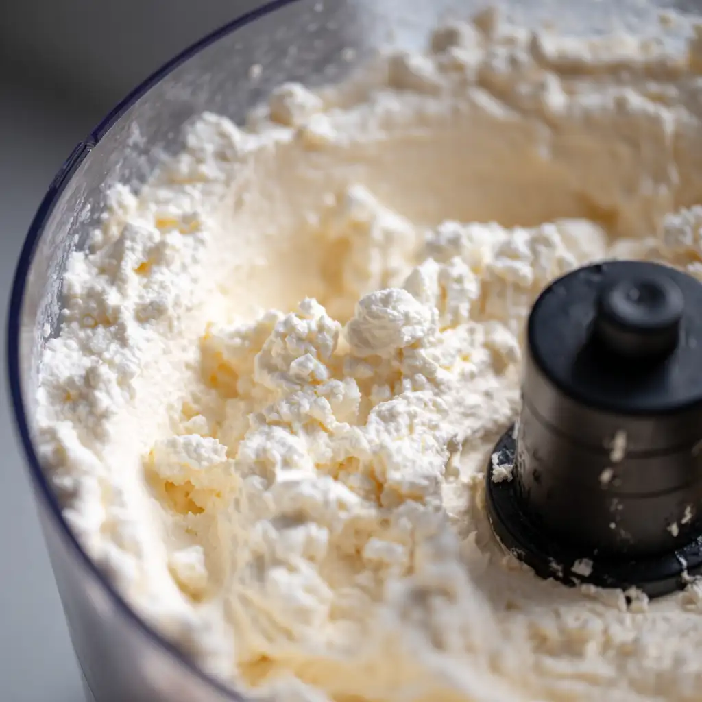 blended cottage cheese dip texture