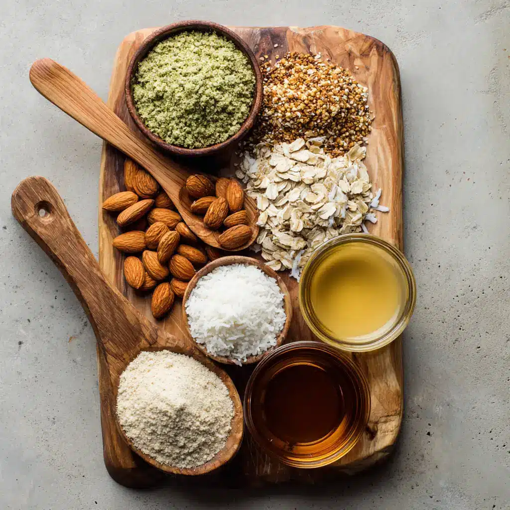 protein granola recipe ingredients oats seeds protein powder