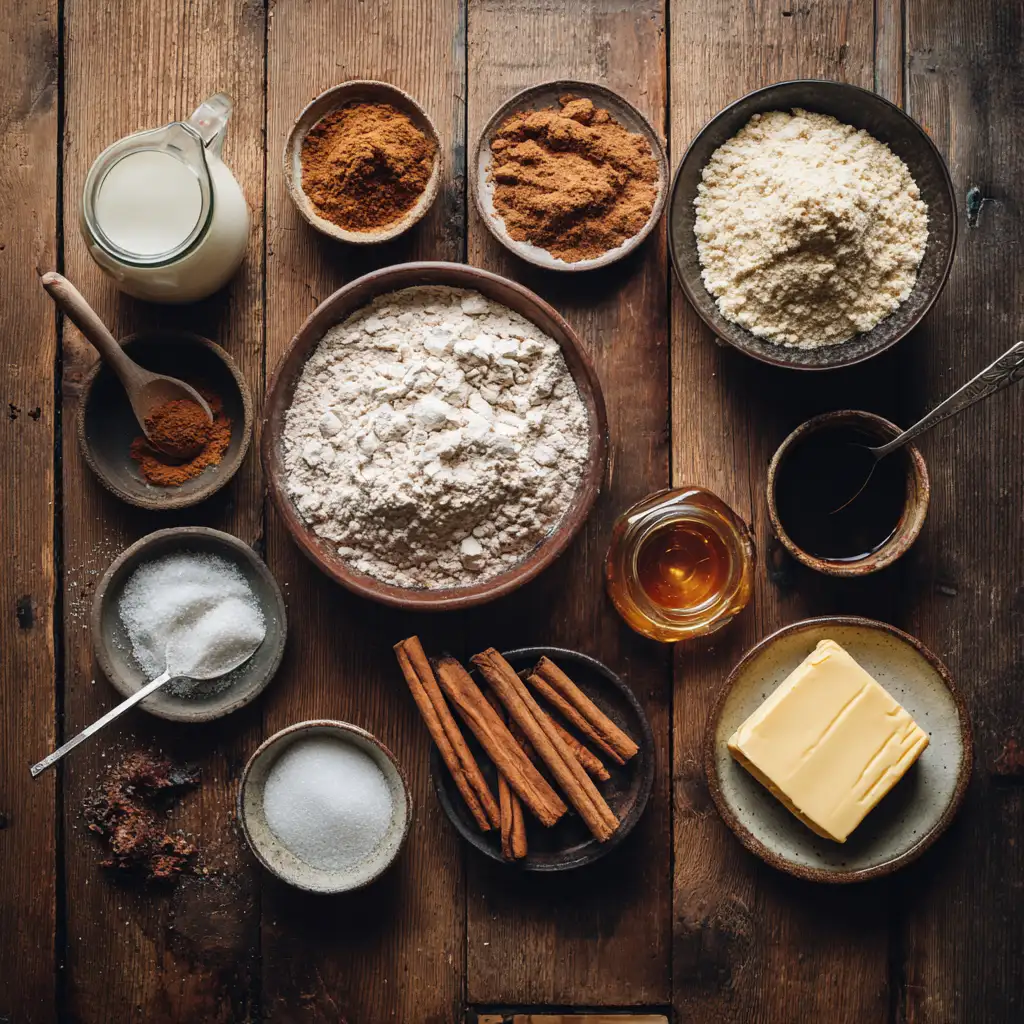 dairy free cinnamon rolls ingredients