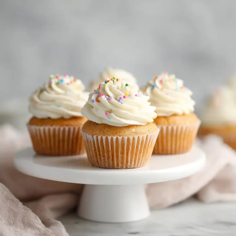 decorated dairy free cupcakes with frosting