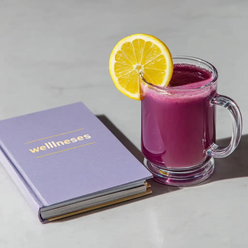 Served purple peel weight loss drink